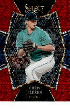 2022 Panini Select  #178 Chris Flexen Red Disco Prizm