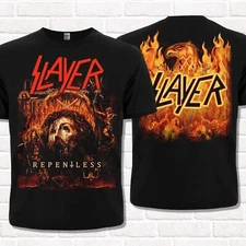 Slayer black T-Shirt, Repentless (2015). Thrash Metal. Heavy Metal.