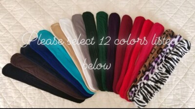 12 - Roll A Bun, EZhairbun, Twist A Bun, Quick Buns,Velvet Hair Twisters Hairbun
