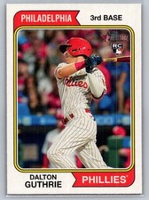 2023 Topps Heritage - #305 Dalton Guthrie (RC)