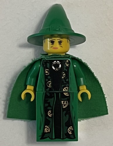 LEGO Harry Potter minifigure hp022 PROFESSOR MINERVA MCGONAGALL from set 4729