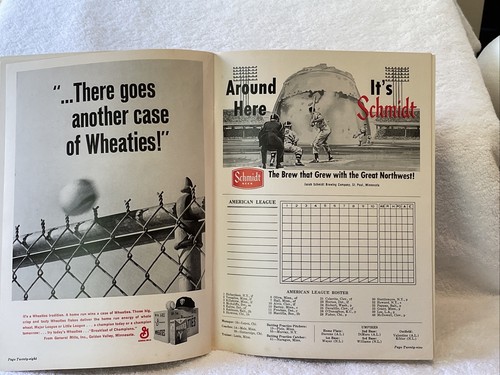 BEAUTIFUL 1965 Major League Baseball All-Star Game Program, Minnesota Twins NM+! - Picture 11 of 17