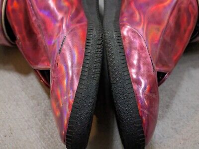 Maison Margiela Future Men 8 41 Red Patent Leather High Top Maison Margiela Future Men 8 41 Red Patent Leather High Top