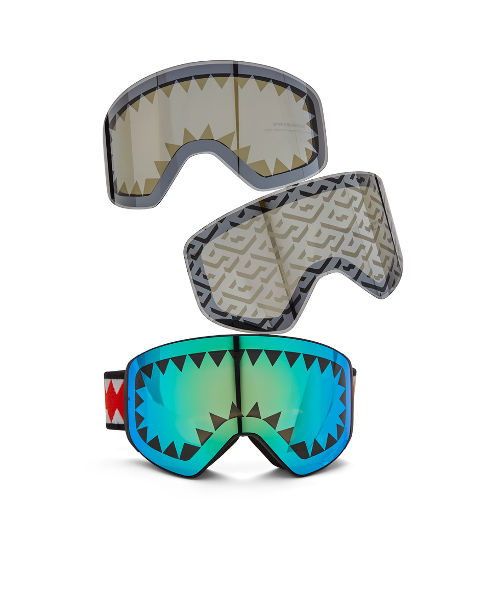 SPRAYGROUND Z571 SKY HIGH SEEKERS ARTIC SKI GOGGLES SET 3
