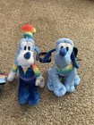 Rainbow Disney Plush Mickey Minnie Mouse, Pluto, Goofy, Daisy Donald Duck. CUTE — photo 3
