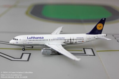 Phoenix Model Lufthansa Airbus A320 Hamburg Airport Diecast Model 1:400