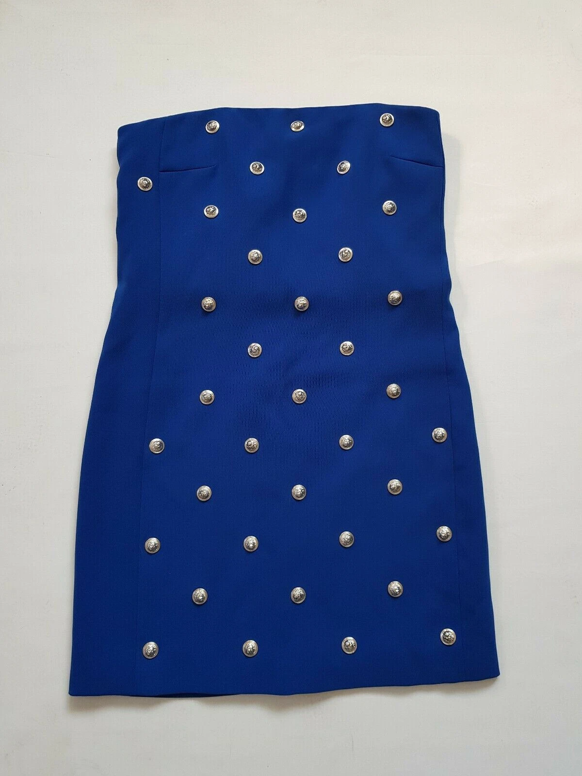 Abito da donna versus Versace colore argento leone taglia IT 40 UK 8 nuovo