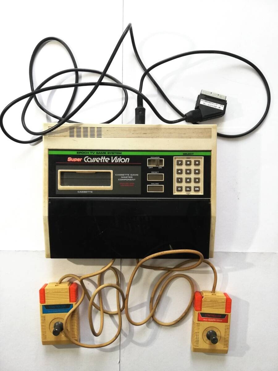 For Parts Repair EPOCH SUPER CASSETTE VISION Console untested