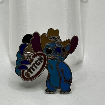 DISNEY PIN - LIMITED EDITION 1500 STITCH WITH NAME TAG CAST