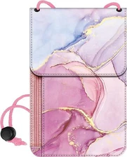 Travel Pouch Neck Wallet Passport Holder Organizer Case Bag with RFID Blocking