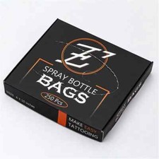 250pcs Tattoo Spray Bottle Bag Wash Bottle Disposable Cover Bag Tattoo 150X250mm