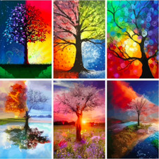 Paint by Number Kits Tree of Life Abstract Acrylic Paint DIY for Adults 16x20in