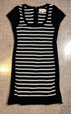 Philosophy dresses Republic Clothing Women's Bodycon Dress Stripe S Black 