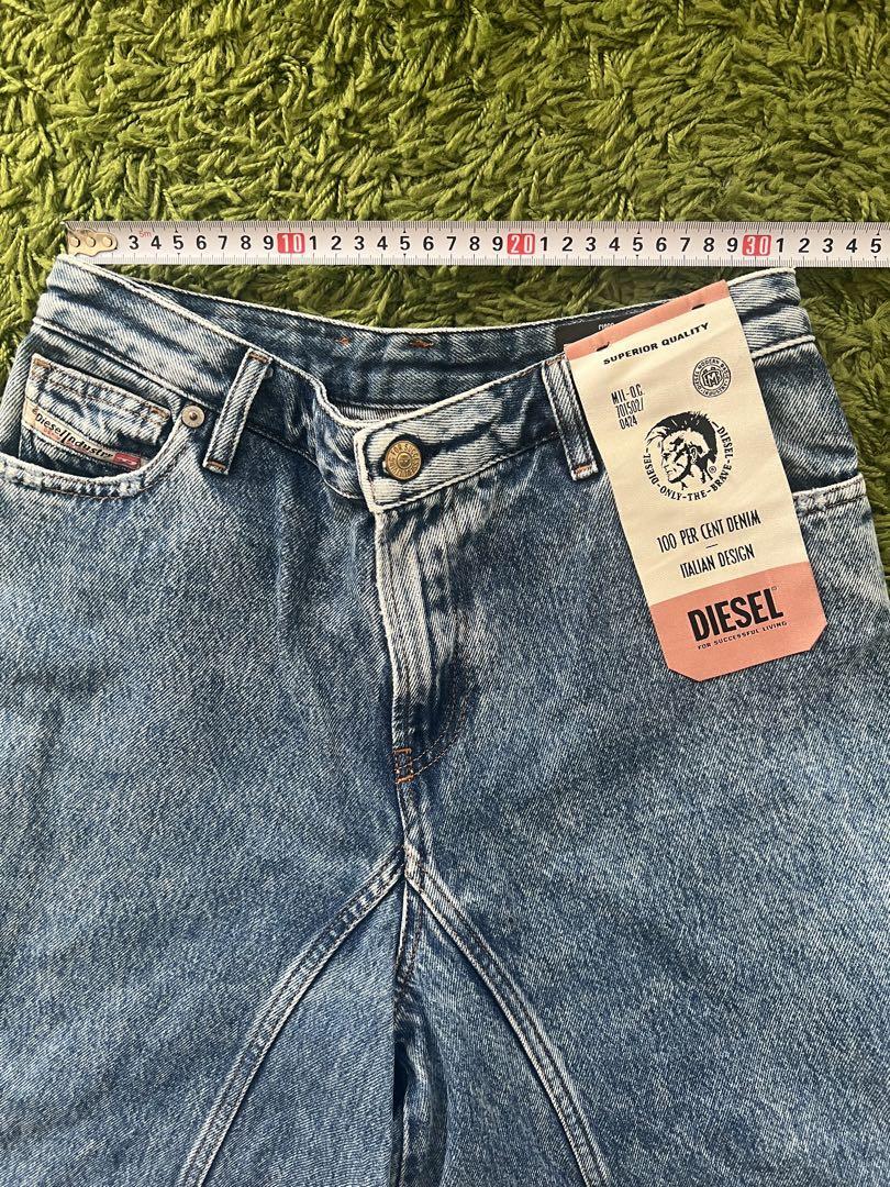 Diesel Women M D-Spritzz Wide Boot Cut Denim Luxury Classic