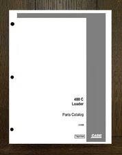 480 Tractor Service Parts Manual Case Backhoe Loader 480C Construction King