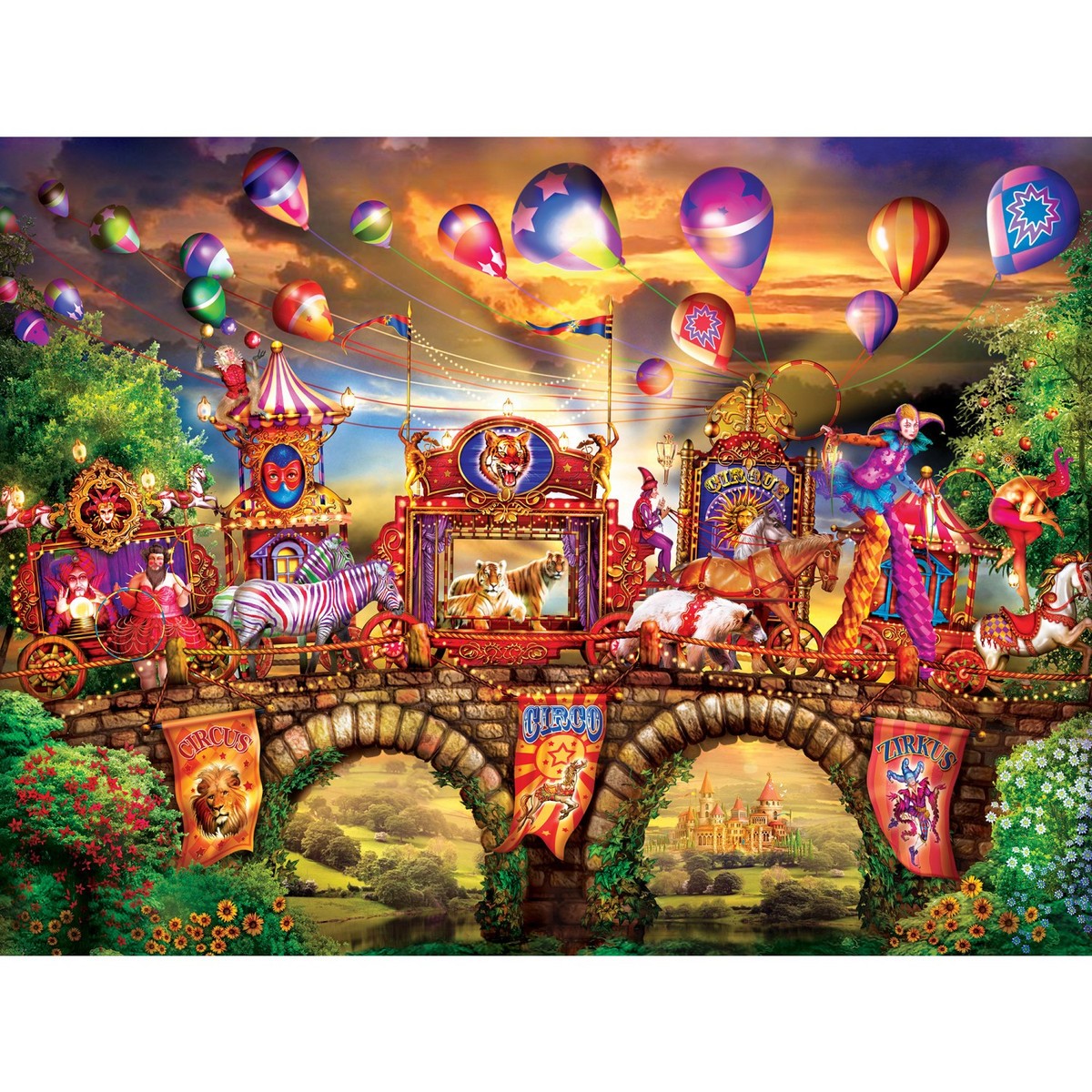 MasterPieces - Medley - Carnivale Parade 300 Piece EZ Grip Jigsaw