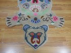 Tibetan Tiger  bengal Rug Shape Handmade Kids Boho Rug Aesthetic Rug 3x5 Ft — photo 9