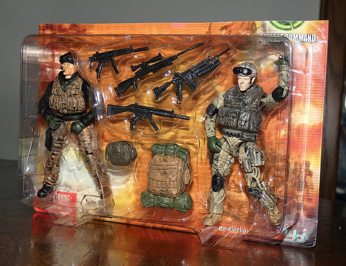 bbi 1/6 ELITE FORCE BRAVO COMPANY 限定版 Elite Force NIGHT OPS BBI Twin Action Figure Set Combat Command 1