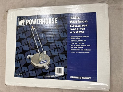 #ad Powerhorse 12in. Surface Cleaner 3000PSI Power Washer NEW IN BOX $105.00