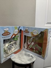 Set Of 2 Curious Chef Cooking sets, Get Kids Really Cooking NEW Great Gift Idea