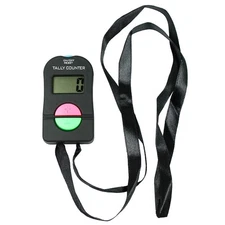 Tally Counter Electronic Counts Up or Down with Strap Golf Gym Security running