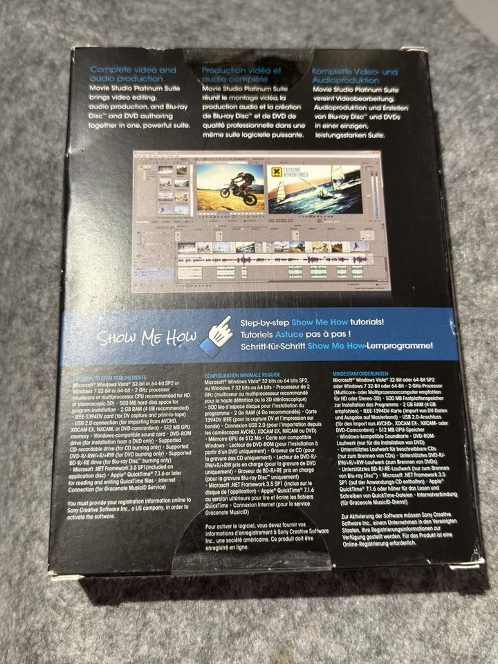 Sony Movie Studio Platinum Suite Version 12 for Windows New/Sealed - Image 2 of 4