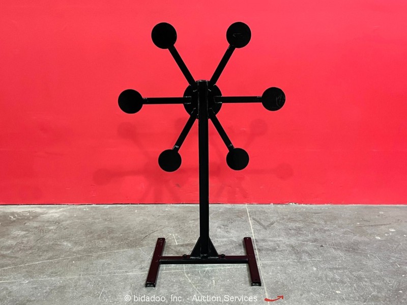 SKLP Shooting Target Six-Arm Windmill Marksman Practice Shot Stand bidadoo -New
