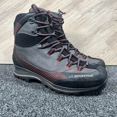 La Sportiva Trango TRK GTX Stiefel Herren UK 10 grau rot Bergsteigen UVP 199£