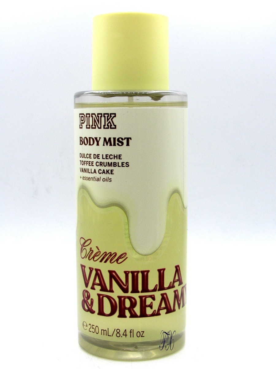 VICTORIA'S SECRET PINK CREME VANILLA & DREAMY BODY MIST 8.4 FL OZ