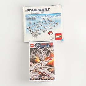 Lego 3866 Star Wars The Battle Of Hoth Game RARE All Figures & Instructions READ