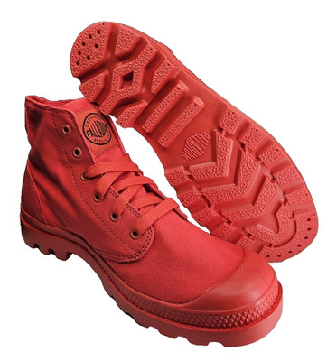 Palladium Mono Chrome Red Men s Shoes Size 9 New In Box