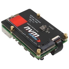 Geekworm X1002 PCIe to M.2 HAT NVMe SSD PIP PCIe Peripheral Bottom Board for ...