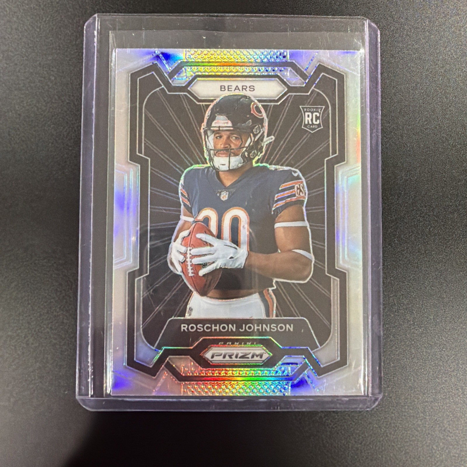 2023 Panini Prizm - Rookie Variation Roschon Johnson #340 Silver Prizm (RC)