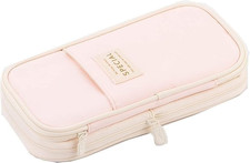 Large Storage Pencil Case Pen Bag with Zipper Big Capacity Pouch Organizer for O