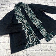 Taylor Brooke Womens Wool Blend Open Front Ca...