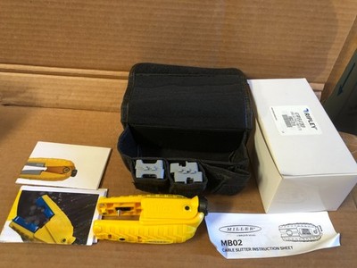 Ripley Miller All Purpose Cable Slitter Tool Kit W/2 Gray Tray Set MB02-7018