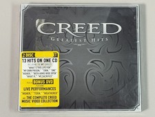 Creed, Greatest Hits CD Bonus DVD with Hype Sticker Digipak - New Sealed