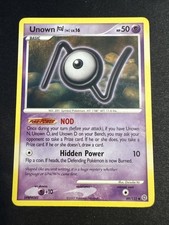 Pokémon Unown [N] Uncommon 69/132 Secret Wonders Regular Card 2007 on eBay