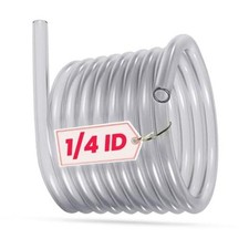 1/4 Fuel Line Gas Hose Tube 1/4" ID x 3/8" OD Replacement Fuel Hose Gas Clear