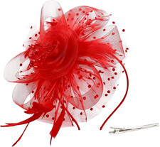 Kentucky Derby Fascinators for Women - Tea Party Hats with Clip