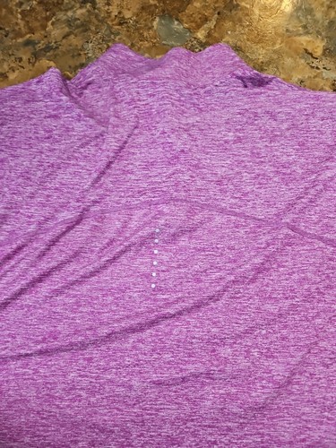 Nike Dri-fit Running 1/4 Zip Pullover Women’s Size 3X Purple Long Sleeve (A106) - Picture 9 of 9