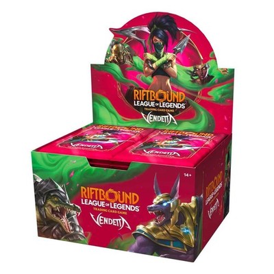 Riftbound TCG League of Legends VENDETTA Booster Box Display ENG