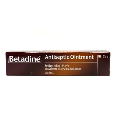 Betadine Antiseptic Ointment 25g   Protective First Aid Ointment