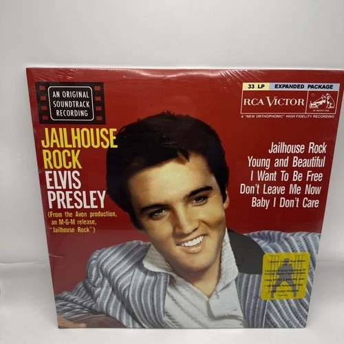 ELVIS PRESLEY "JAILHOUSE ROCK" 2010 RARE FTD VINYL 2LP SET. SEALED WITH HYPE!