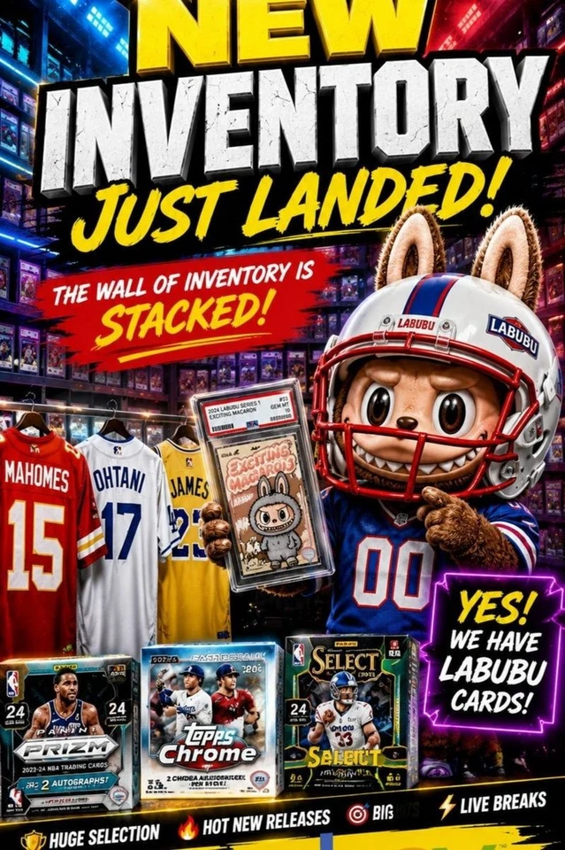 ⚡ New Inventory Reloaded! NFL MLB | Breakz Live Now ⚡