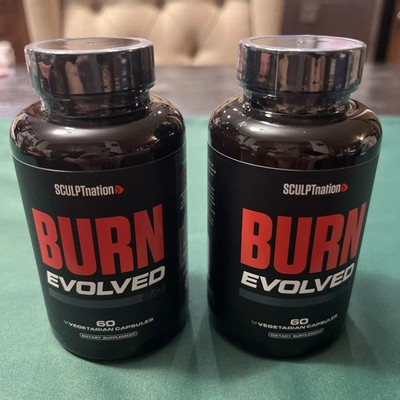 2 PACKAGE) SCULPTnation BURN EVOLVED 2.0 - 120 Capsules - EXP 7/25/2027