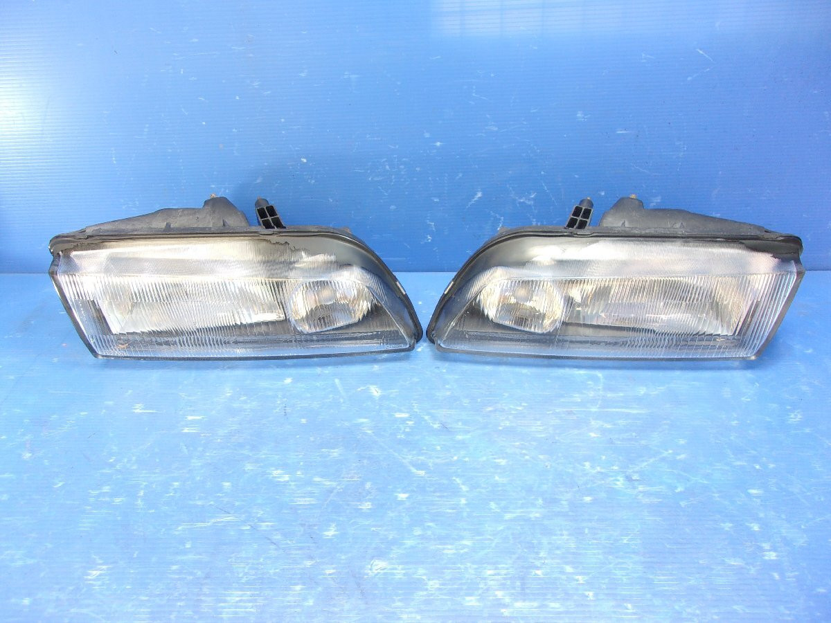 Rare Skyline R32 Genuine Square N1 Headlight Left And Right Used