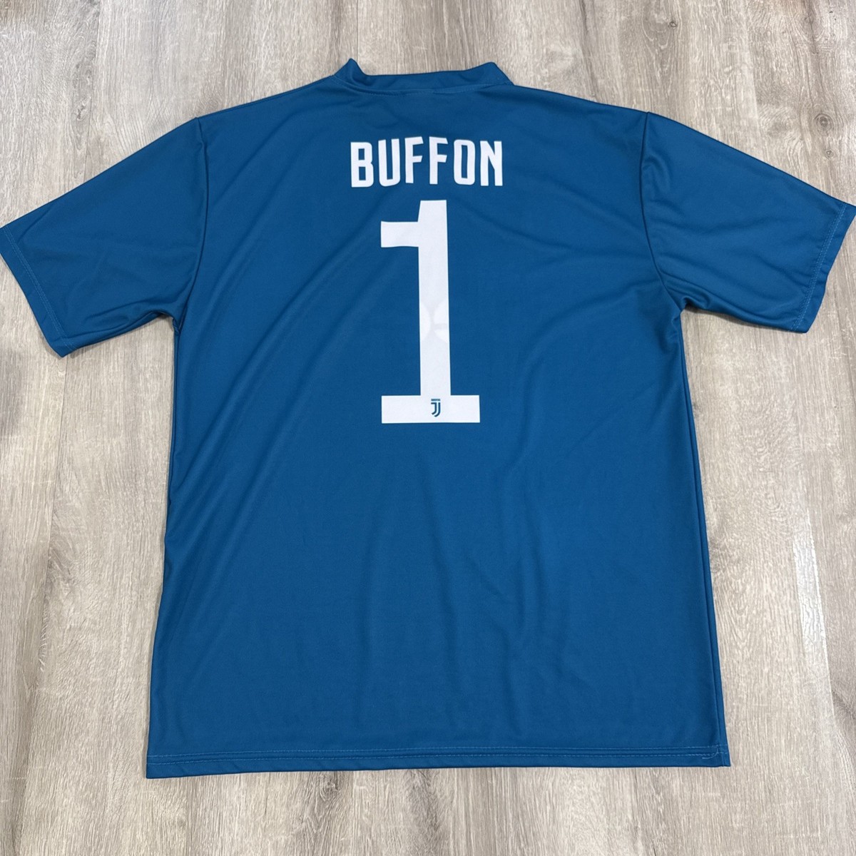 Gianluigi Buffon Jersey Juventus Soccer Shirt Men's Blue Top