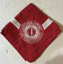 1937 Red Boy Scout Jamboree Neckerchief