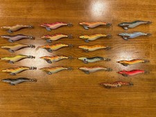 Hayashi 20pcs Egi Saur Squid Bait Set with Special Model (Unused/Used)